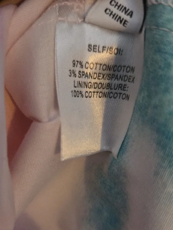 Tanya Taylor Pink Maxi Dress with Green & Orange Watercolor Print - Picture 3 of 8